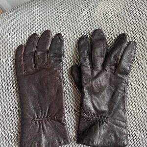3M Thinsulate Dark Brown Leather Gloves
